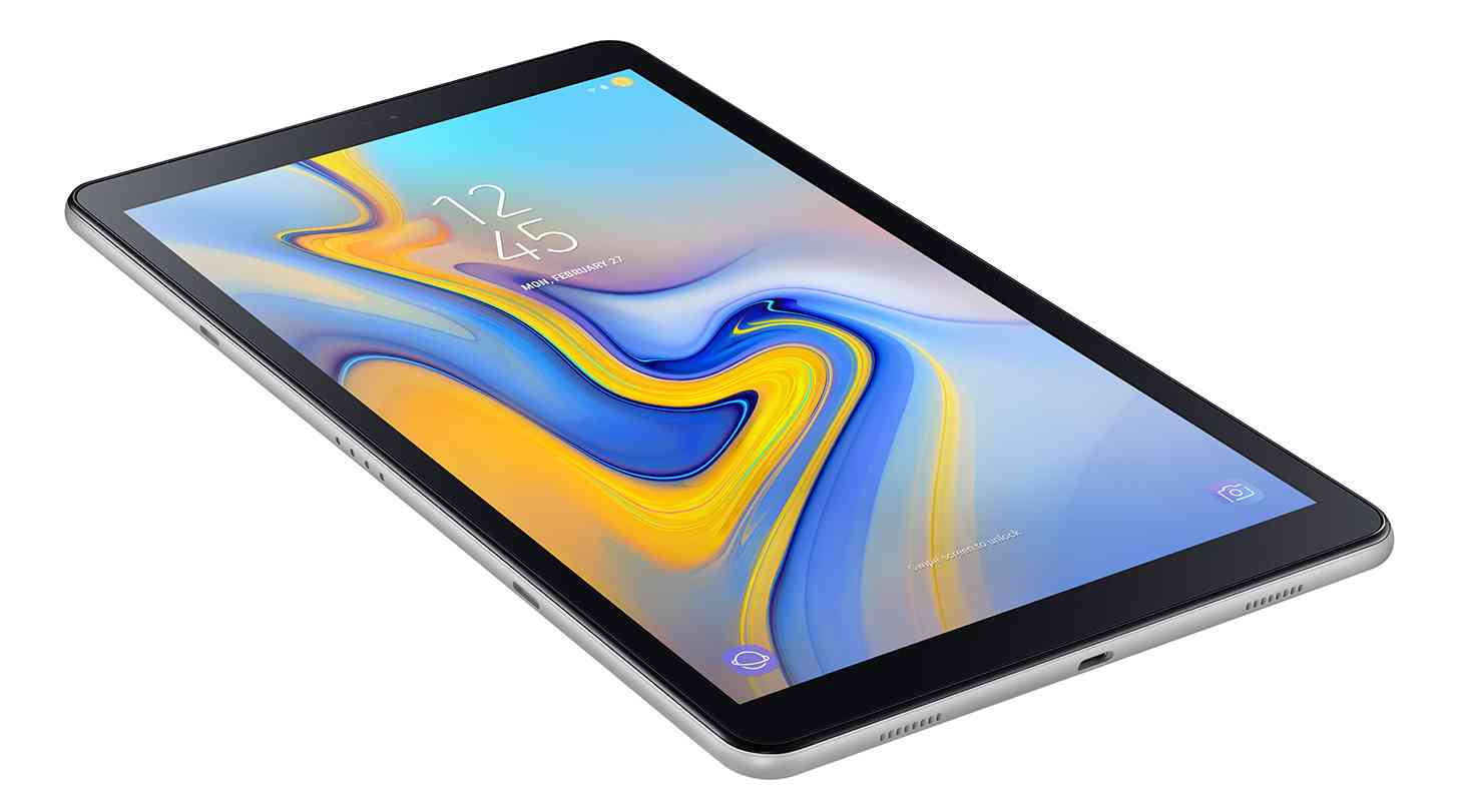 Samsung Galaxy Tab A 10.5-inch 2018 official angle