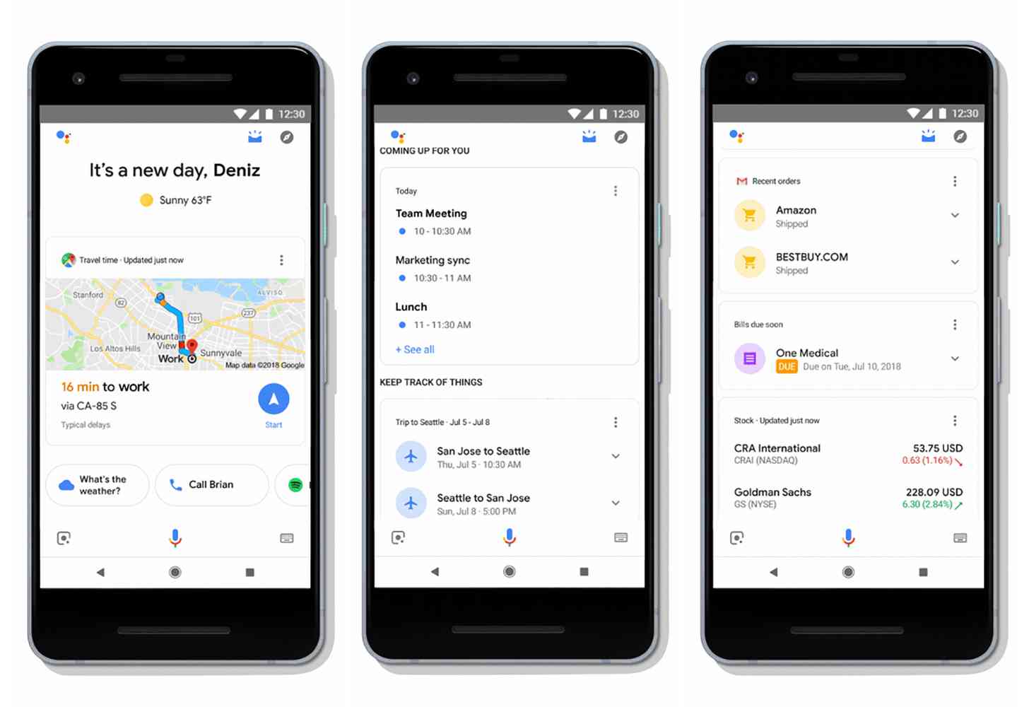 Google Assistant overview update