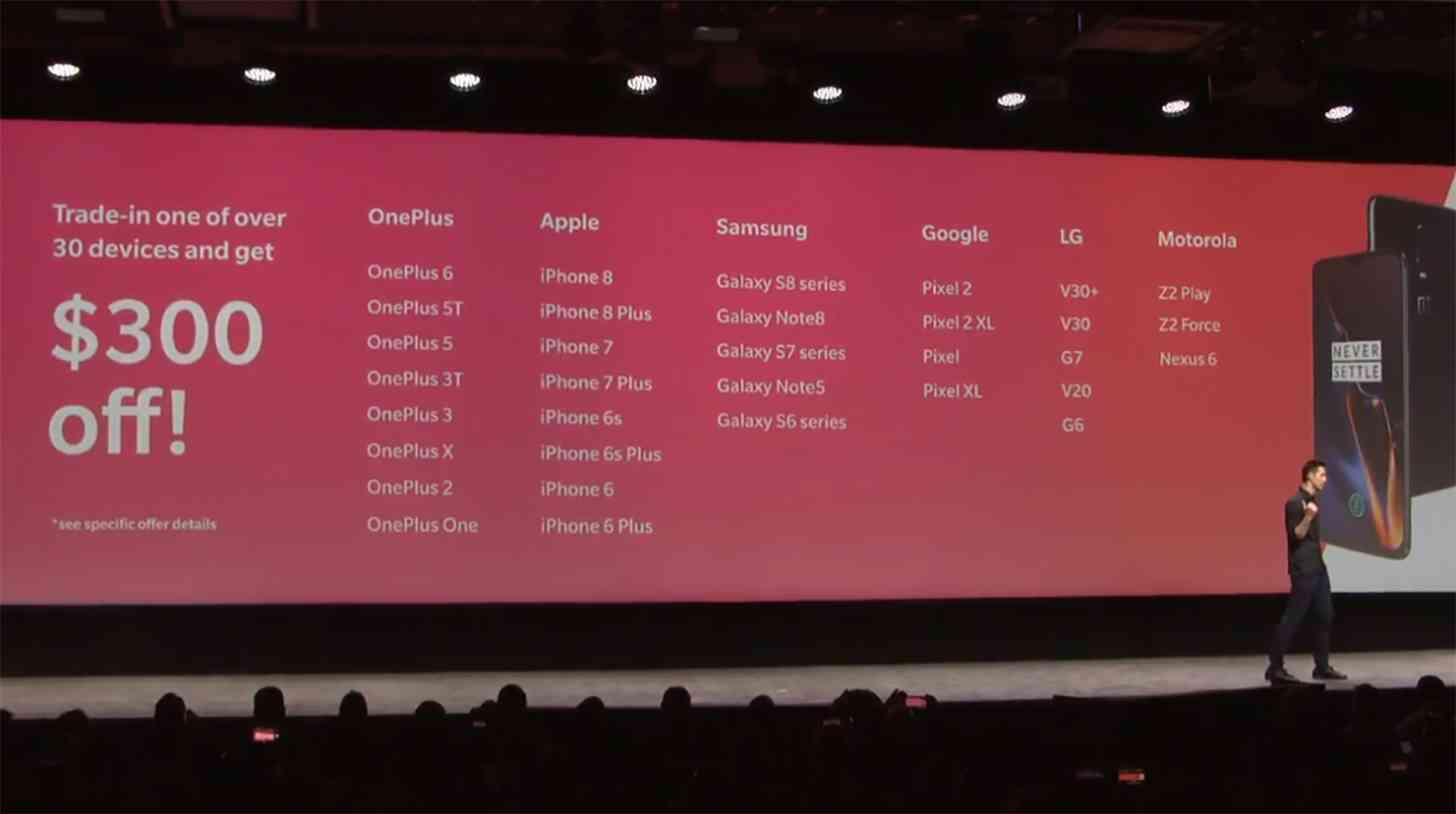 OnePlus 6T T-Mobile trade-in deal