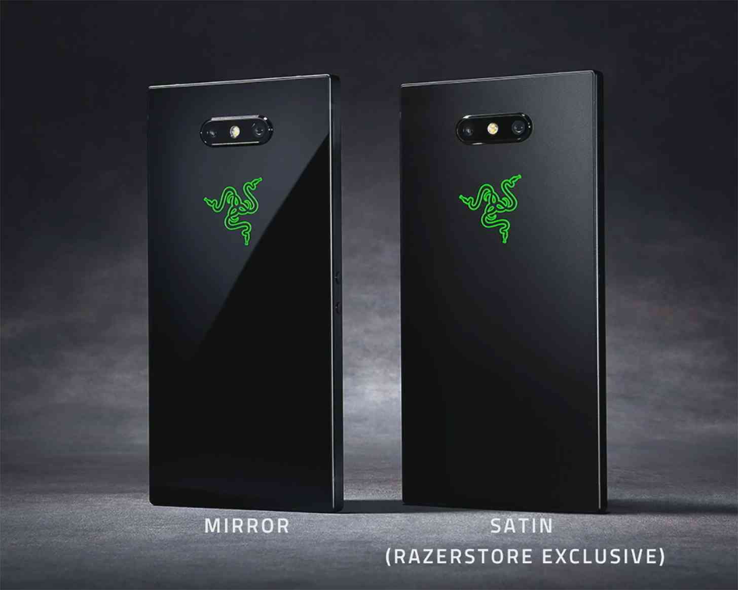 Razer Phone 2 Mirror, Satin finishes