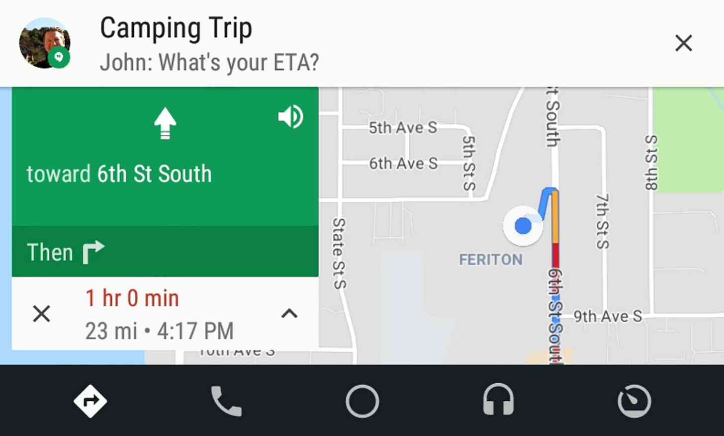 Android Auto messaging improvements
