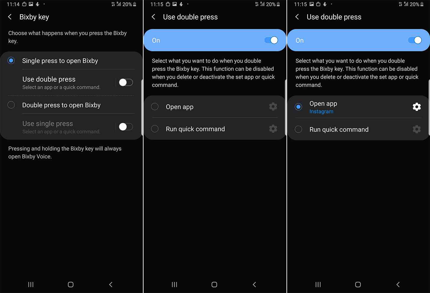 Samsung Bixby button remap