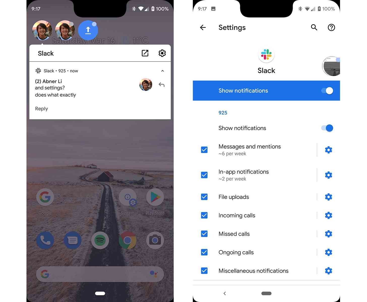 Android Q chat bubble notifications
