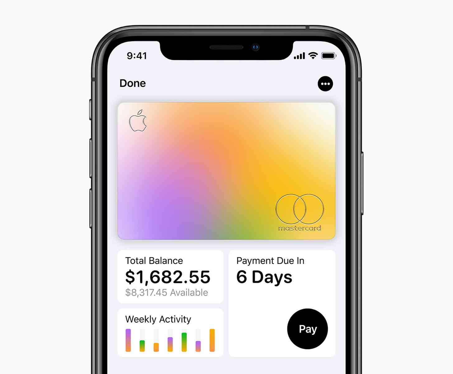 Apple Card Wallet app