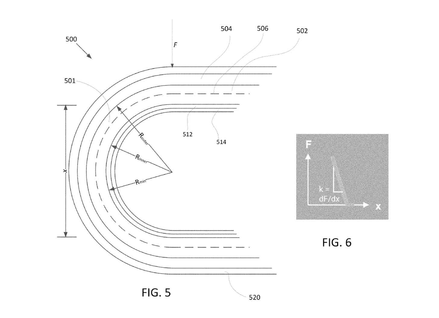 Google foldable phone patent design