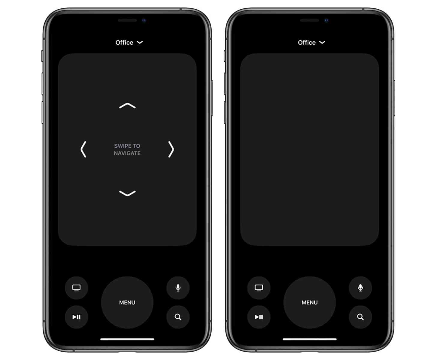 iOS 12.2 Apple TV remote Control Center