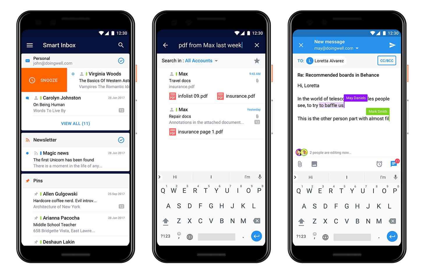 Spark Android email app