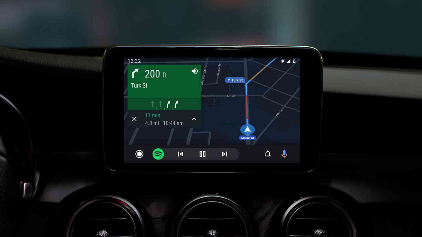 Android Auto redesign navigation