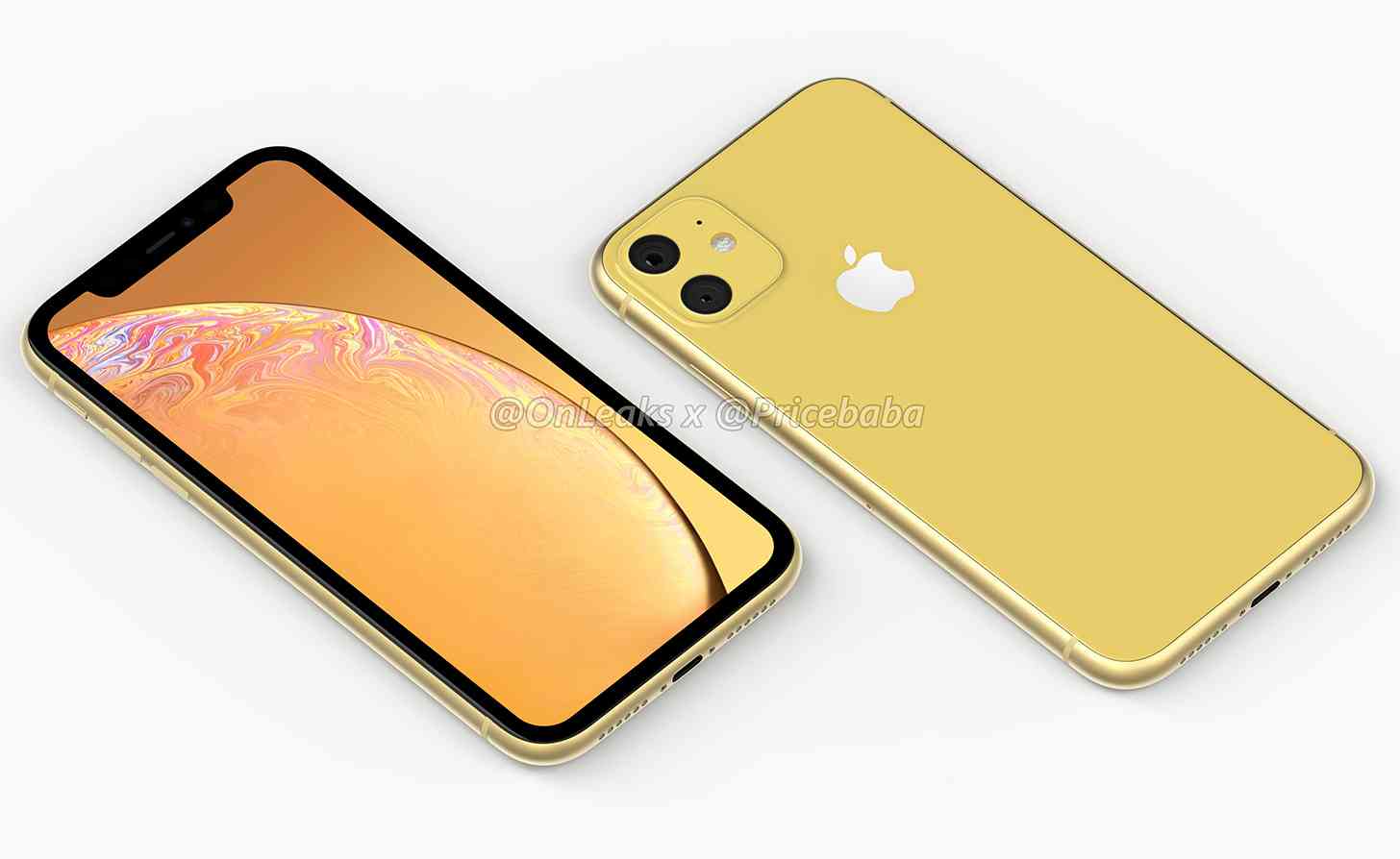 2019 iPhone XR yellow