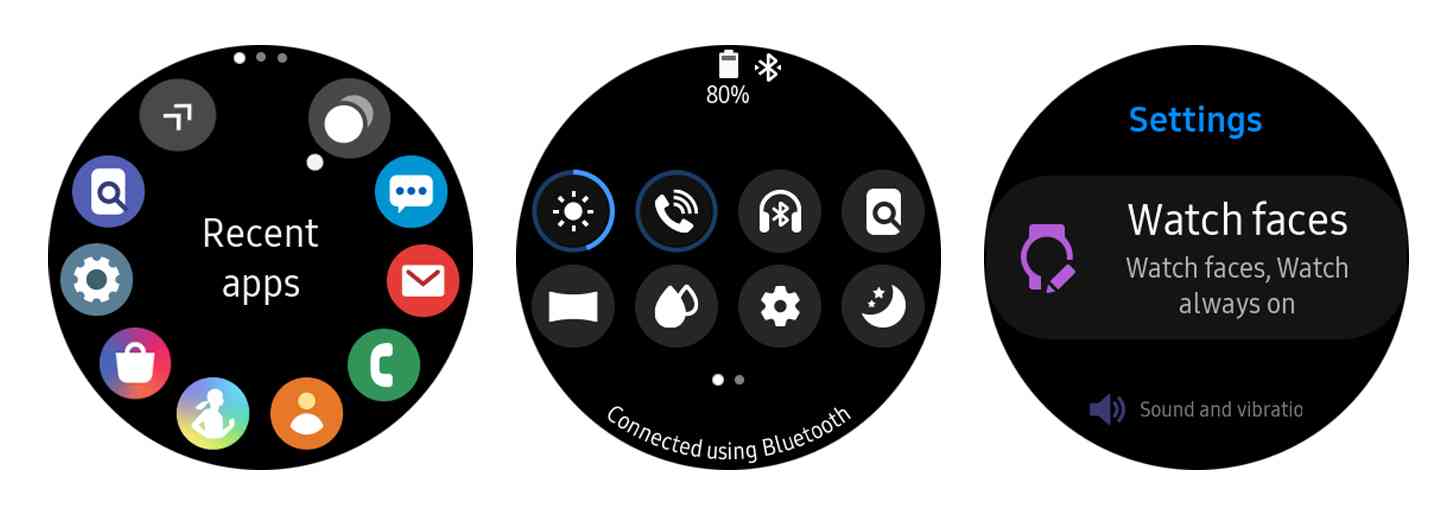 Samsung One UI smartwatch