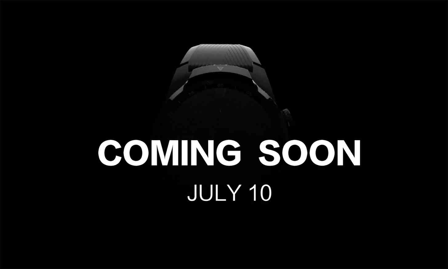 Mobvoi TicWatch teaser July 10