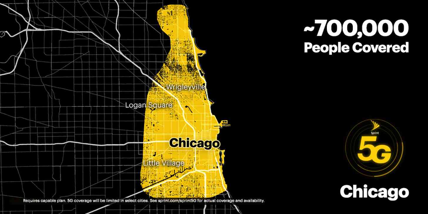 Sprint 5G Chicago