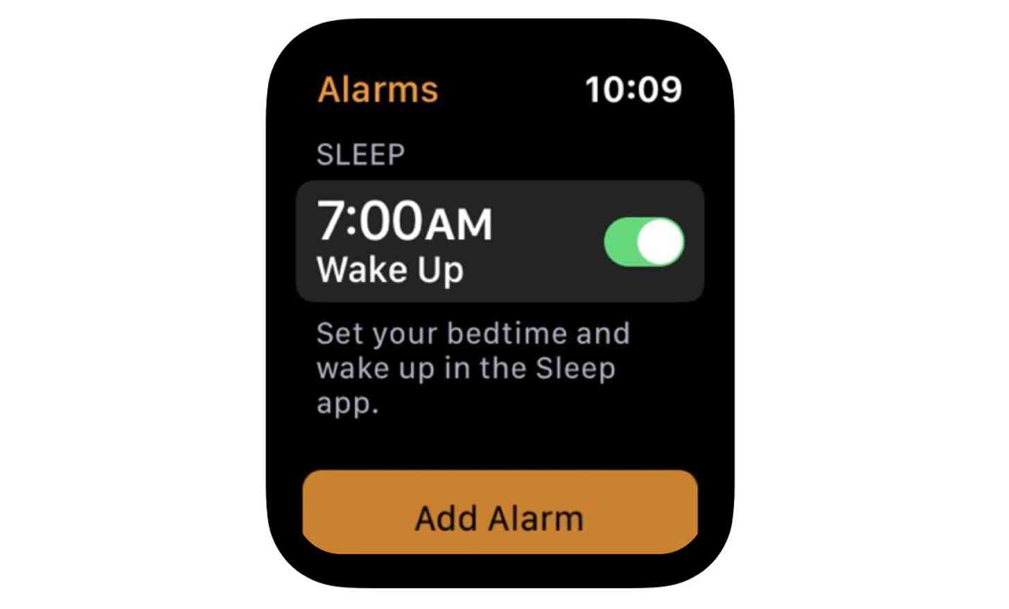Apple Watch Sleep app leak