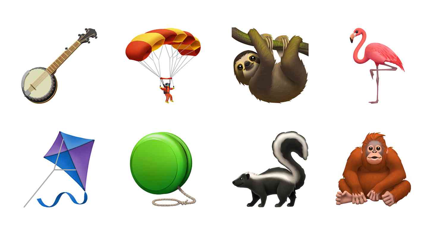 iOS 13.2 new emoji animals, banjo