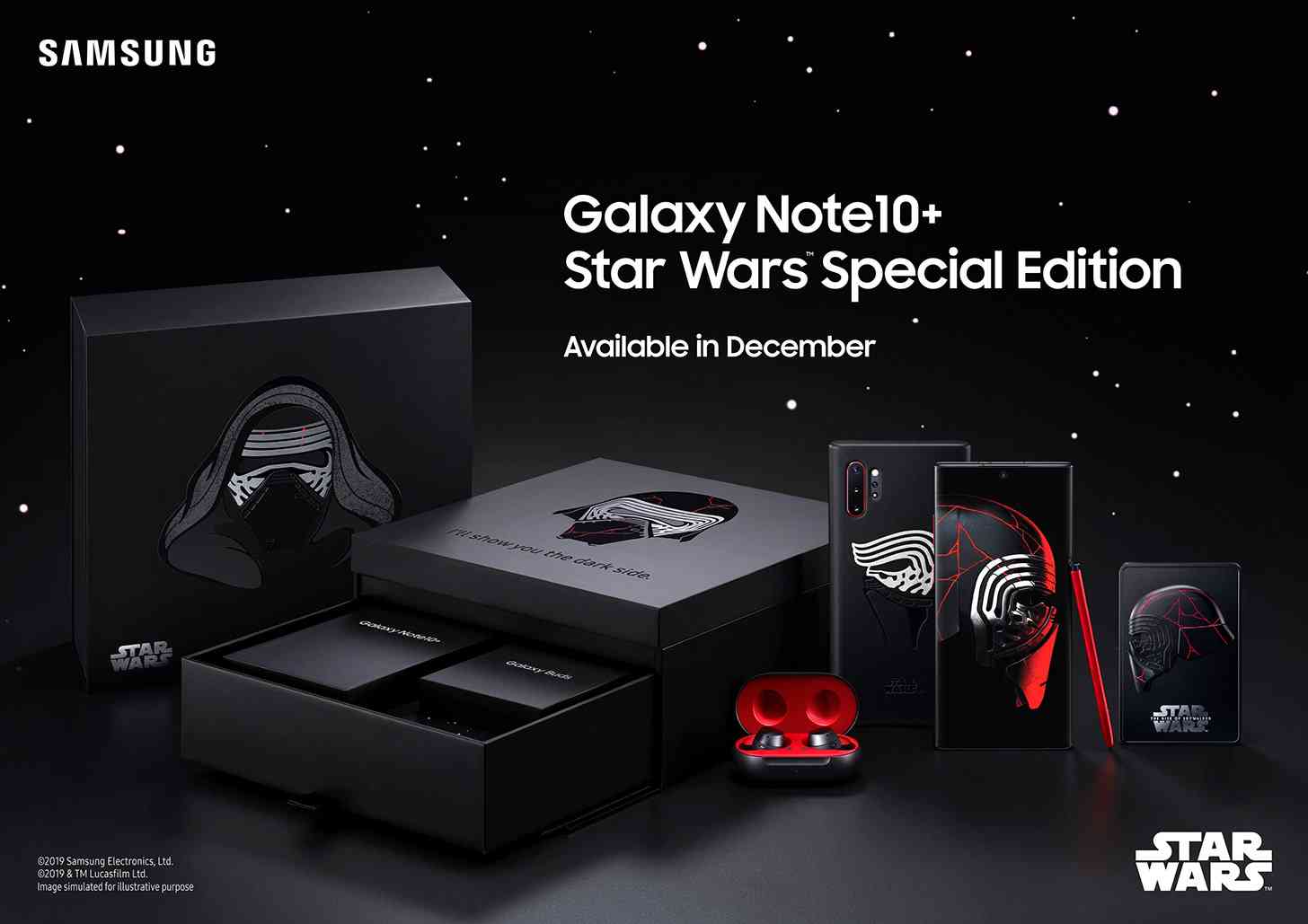 Galaxy Note 10+ Star Wars bundle