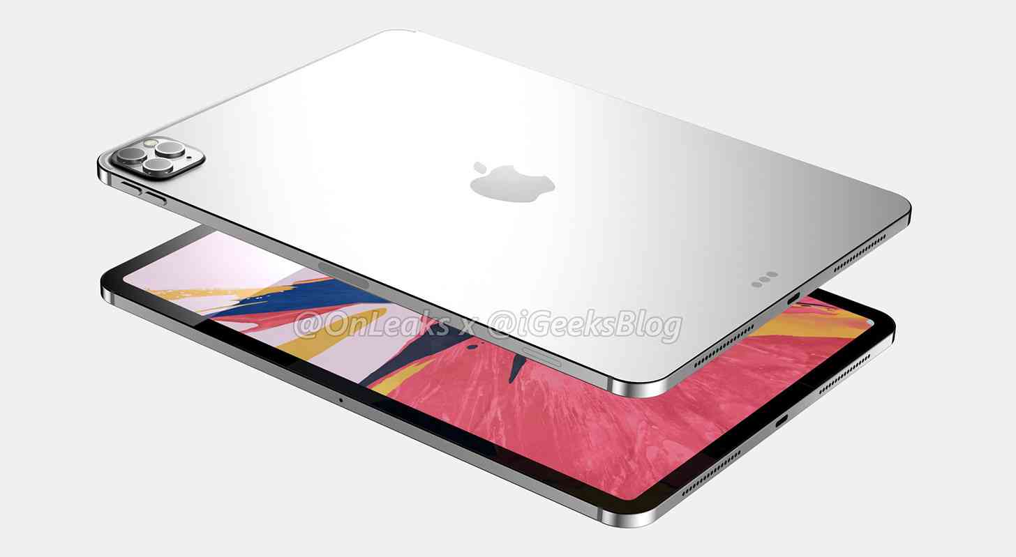iPad Pro 11-inch 2020 render
