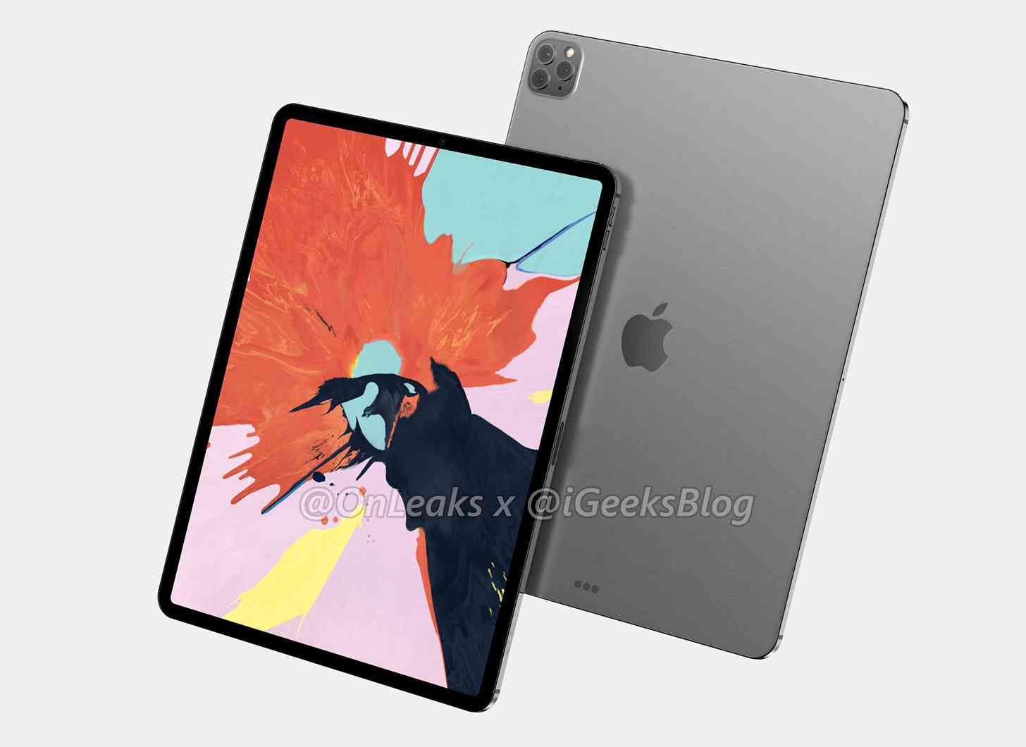 20202 iPad Pro 12.9-inch render