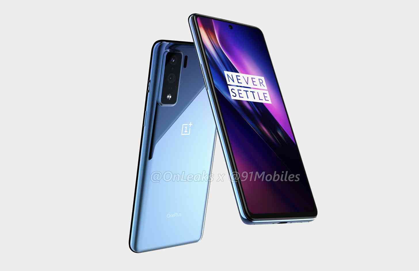OnePlus 8 Lite front back