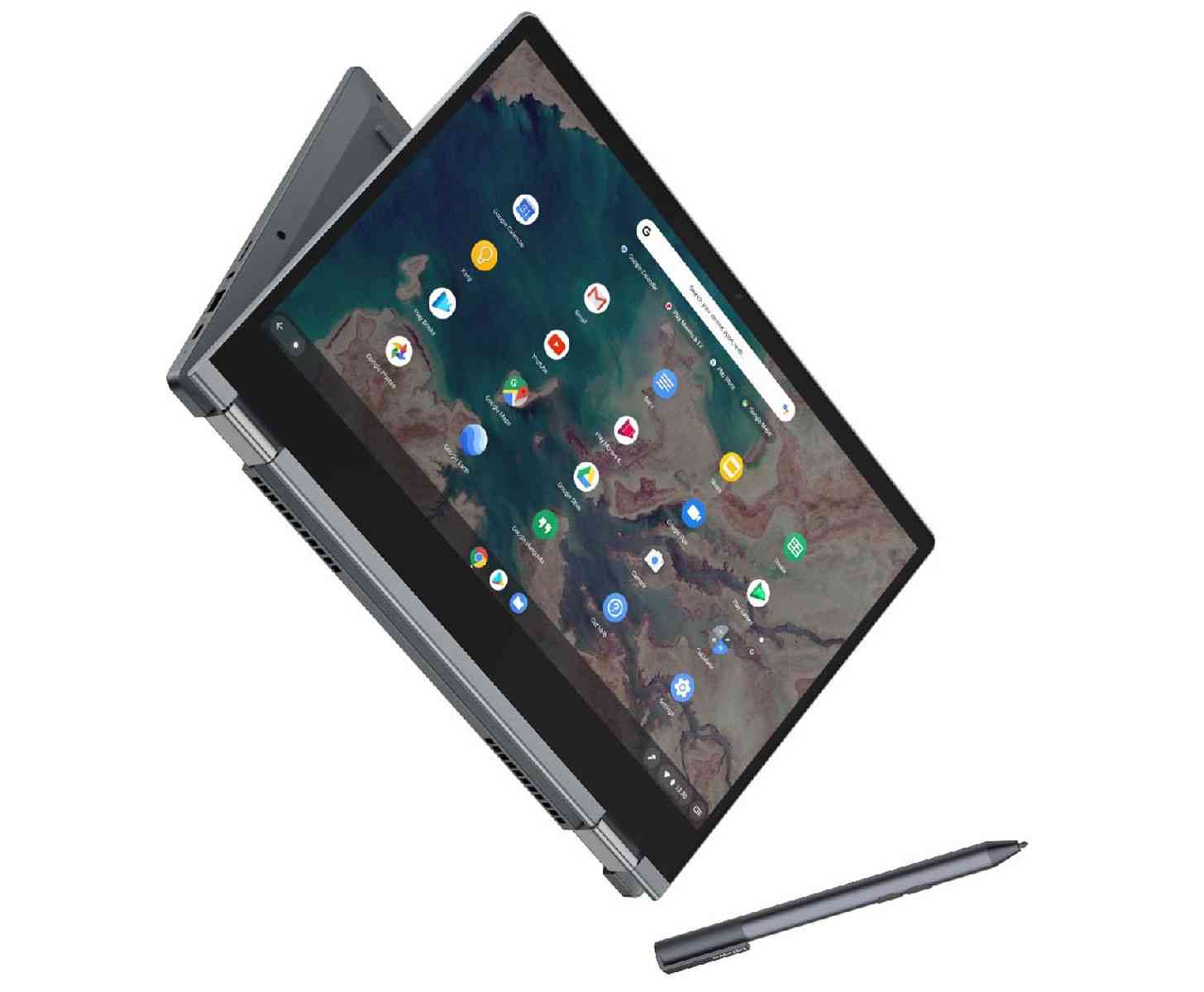 Lenovo IdeaPad Flex 5 Chromebook tent mode