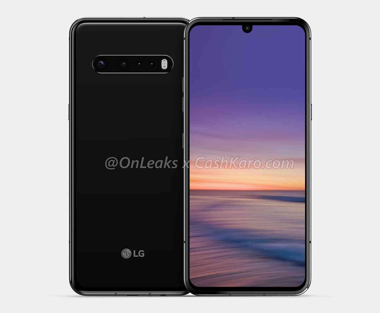 LG G9 display, cameras