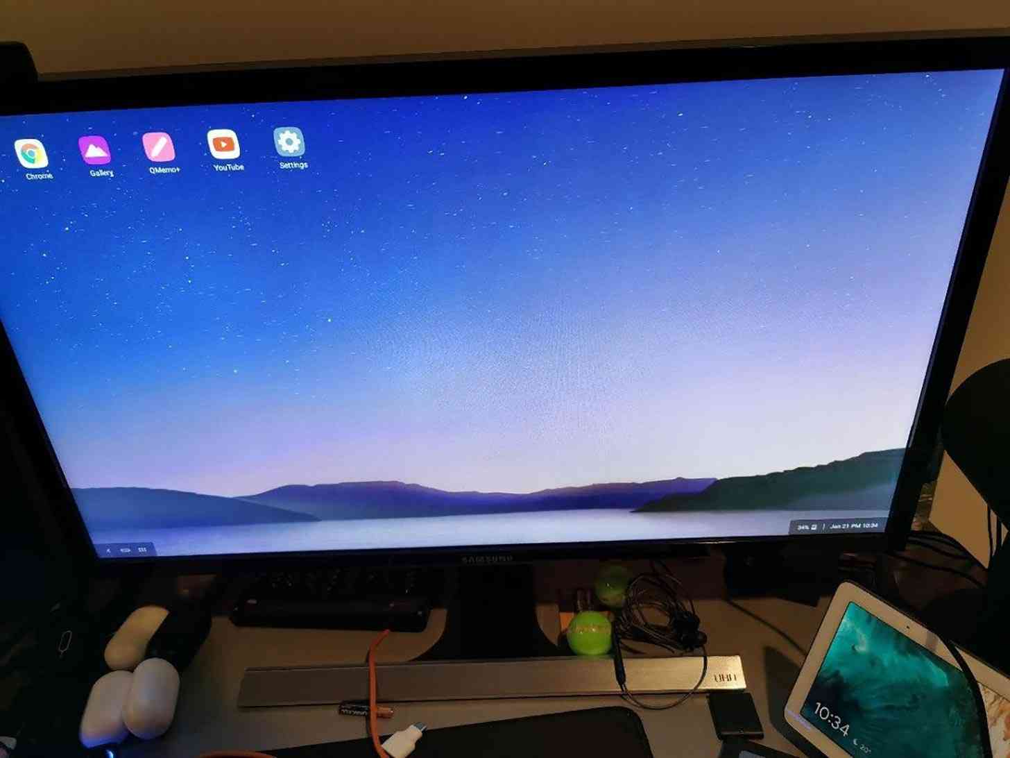 LG V50 ThinQ Android 10 desktop mode