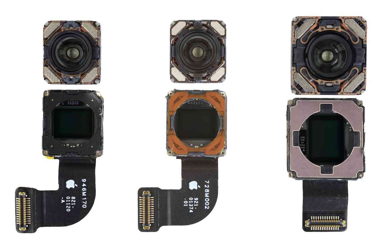 iPhone SE teardown camera comparison