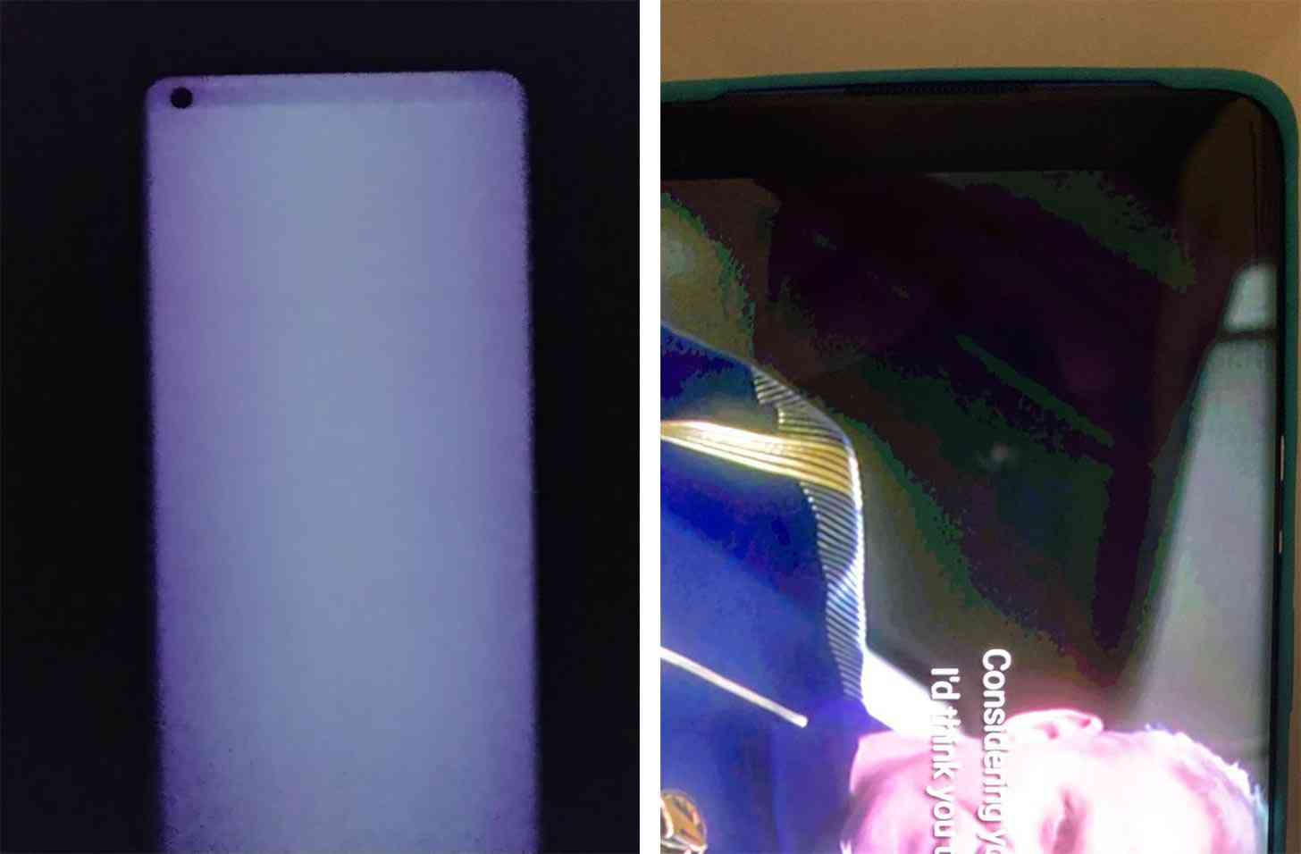 OnePlus 8 Pro screen crushed blacks
