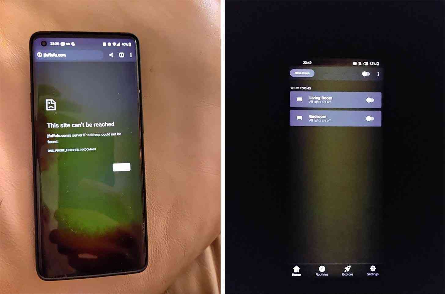 OnePlus 8 Pro display green tint
