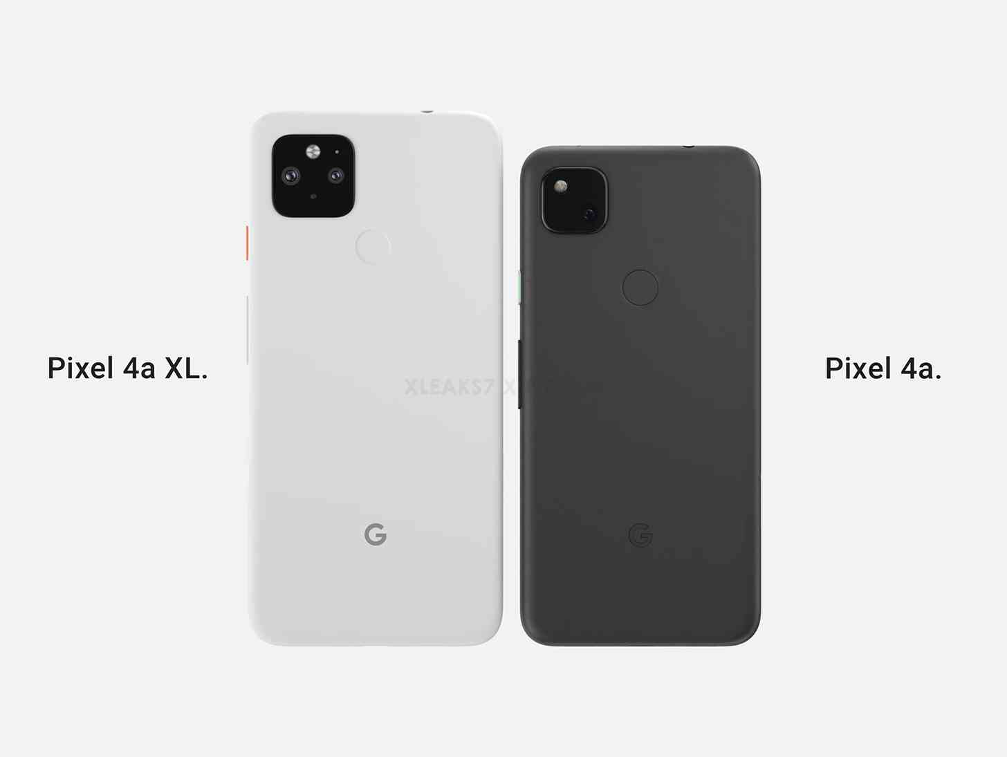 Pixel 4a XL, Pixel 4a comparison