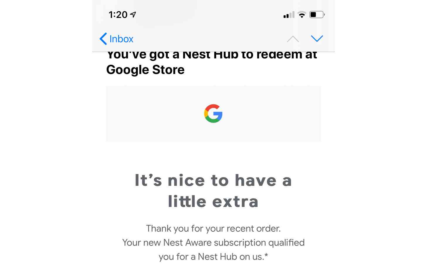 Google free Nest Hub offer