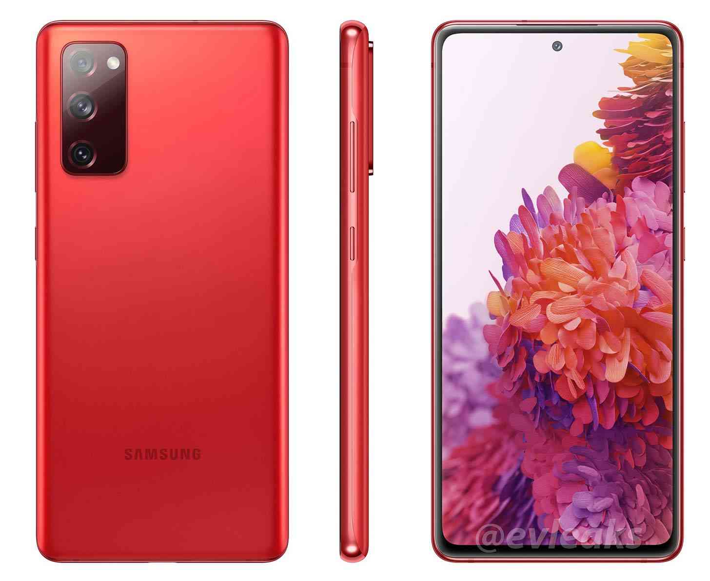 Samsung Galaxy S20 FE 5G red