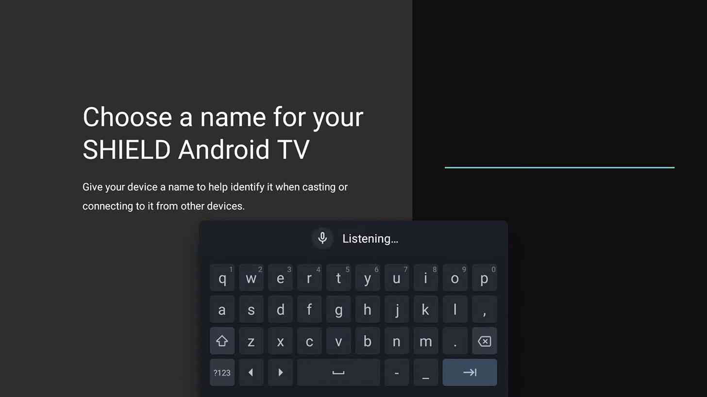 Android TV Gboard keyboard