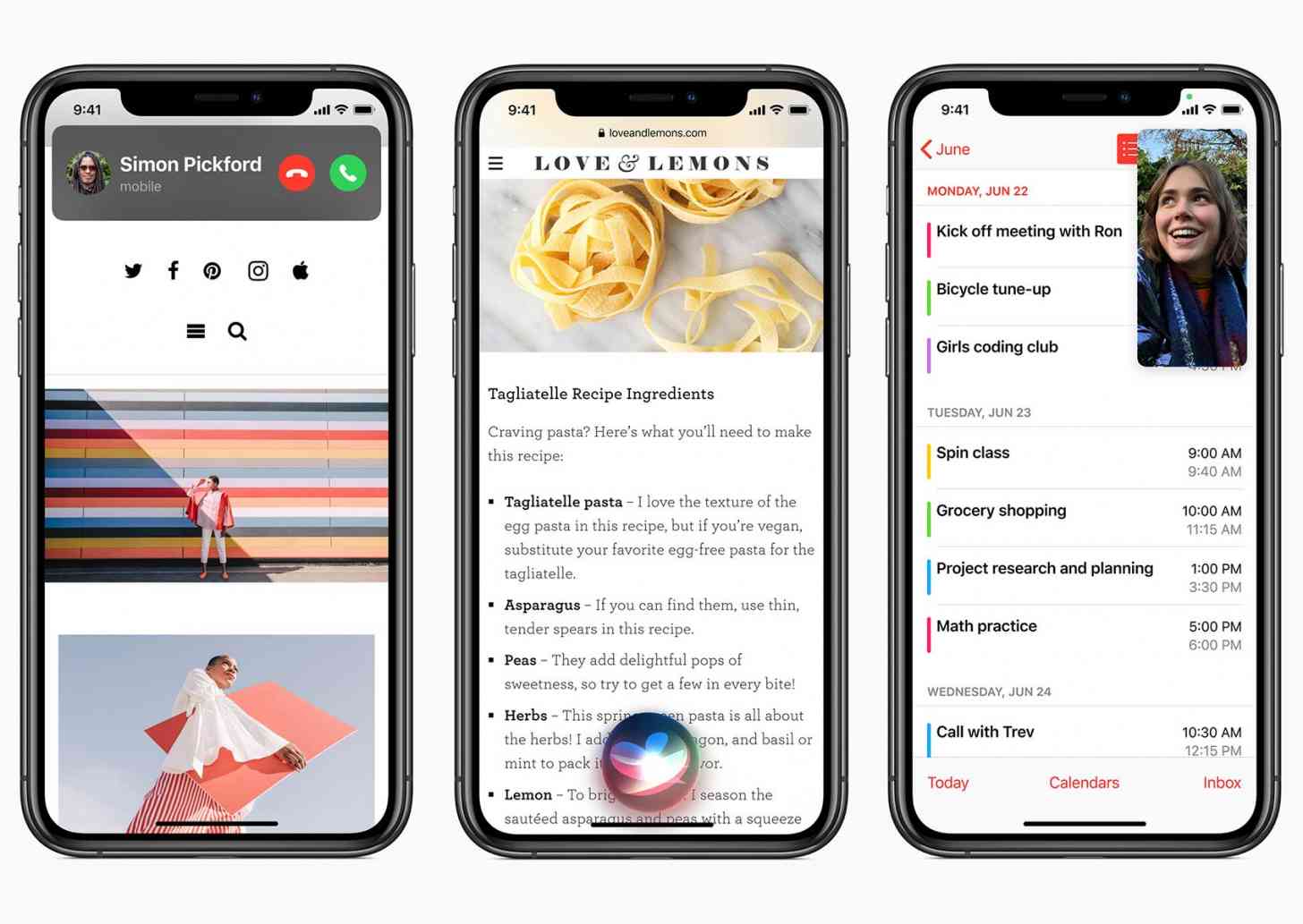 iOS 14 smaller incoming calls, Siri, picture-in-picture