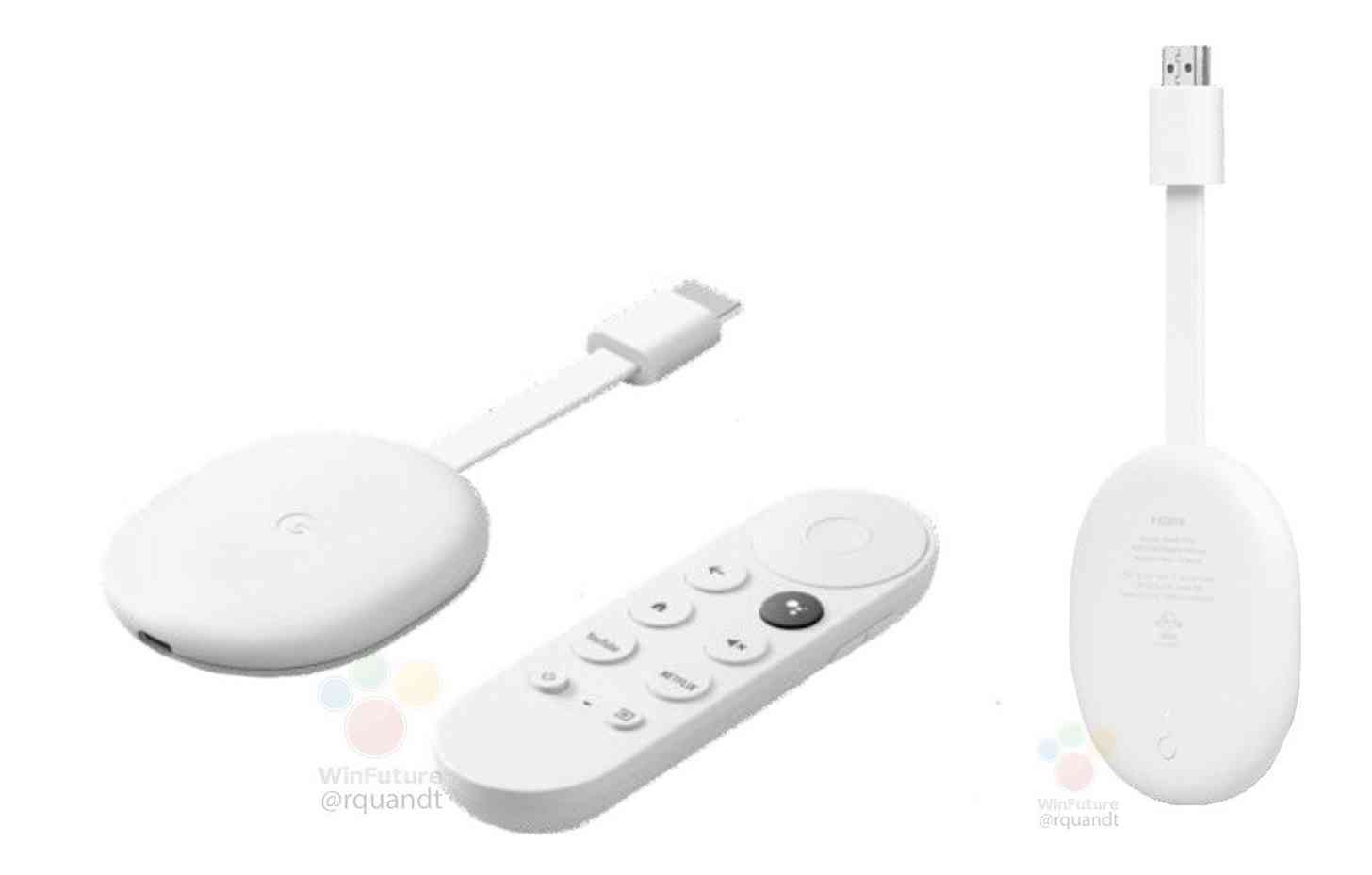 Google Chromecast with Android TV rear leak