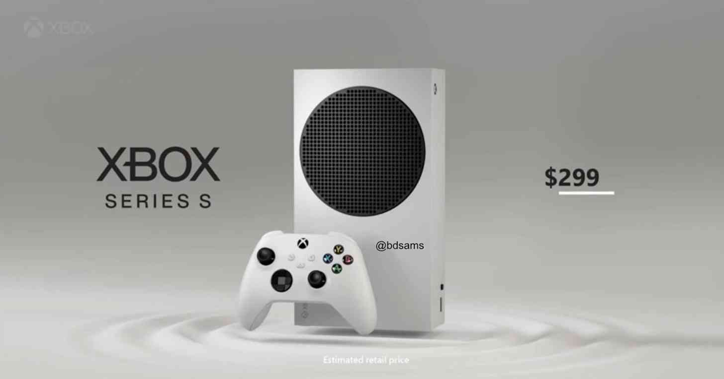 Xbox Series S render, price