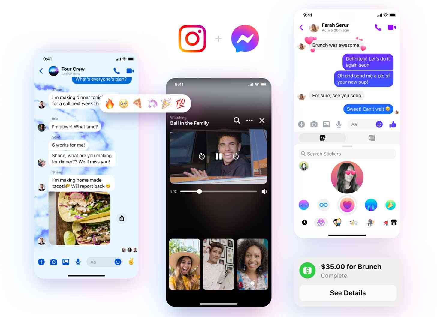 Facebook Messenger chat themes