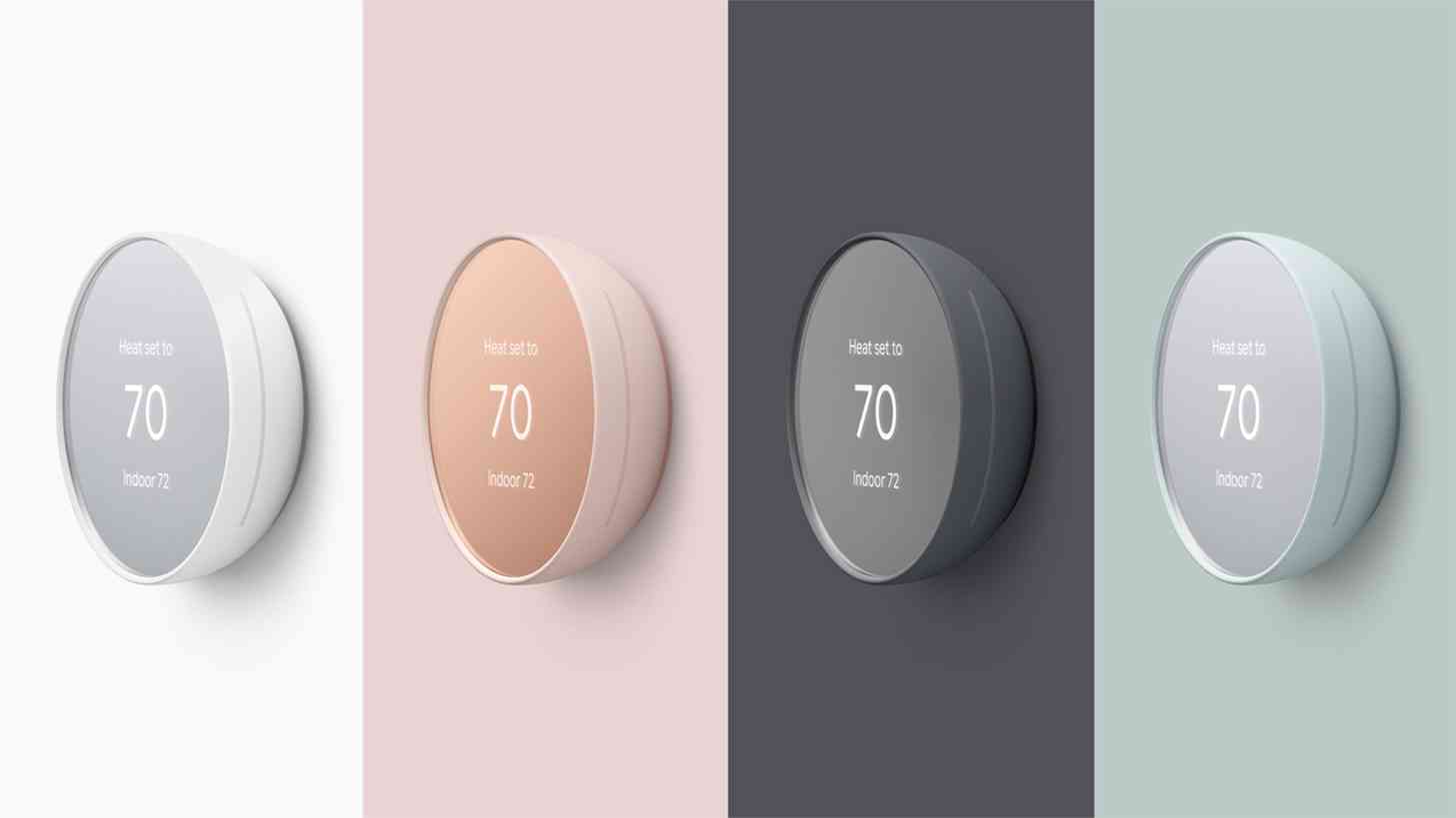 Nest Thermostat colors