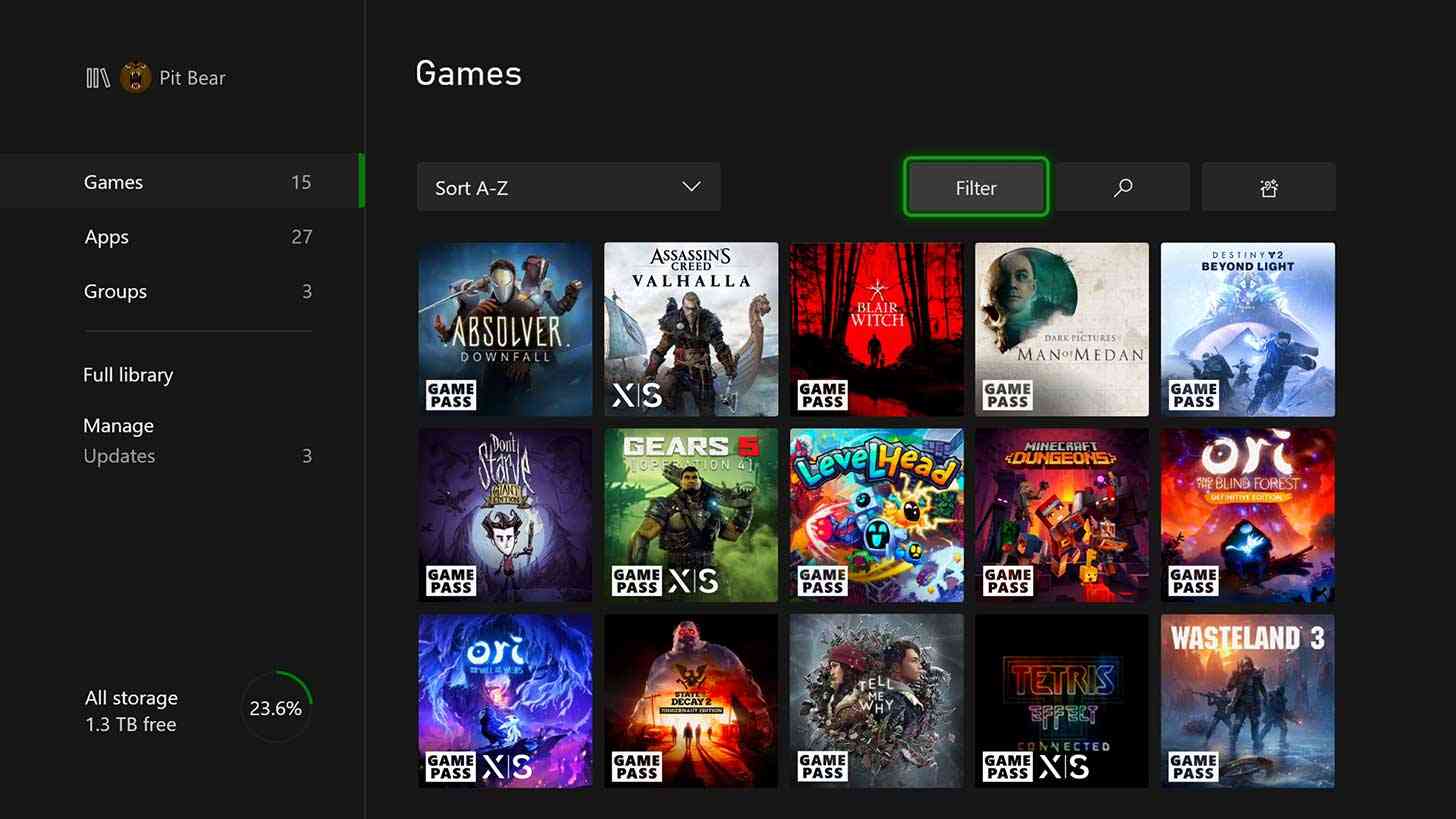 Xbox Series X new optimized tag