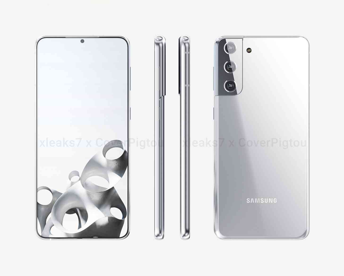 Samsung Galaxy S21+ all sides