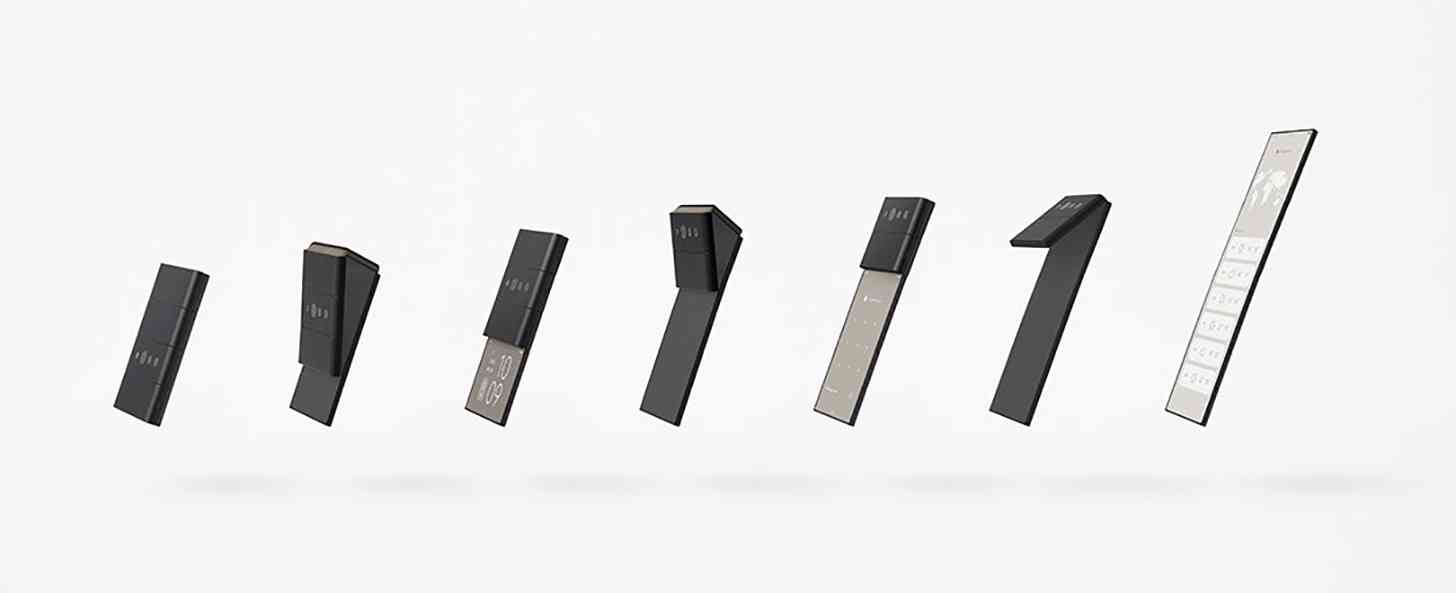 Oppo slide-phone foldable concept