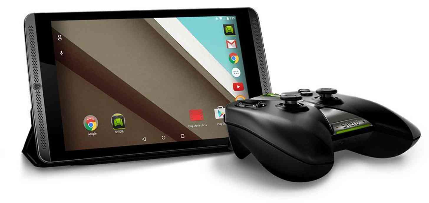 NVIDIA SHIELD tablet controller Android 5.0 Lollipop