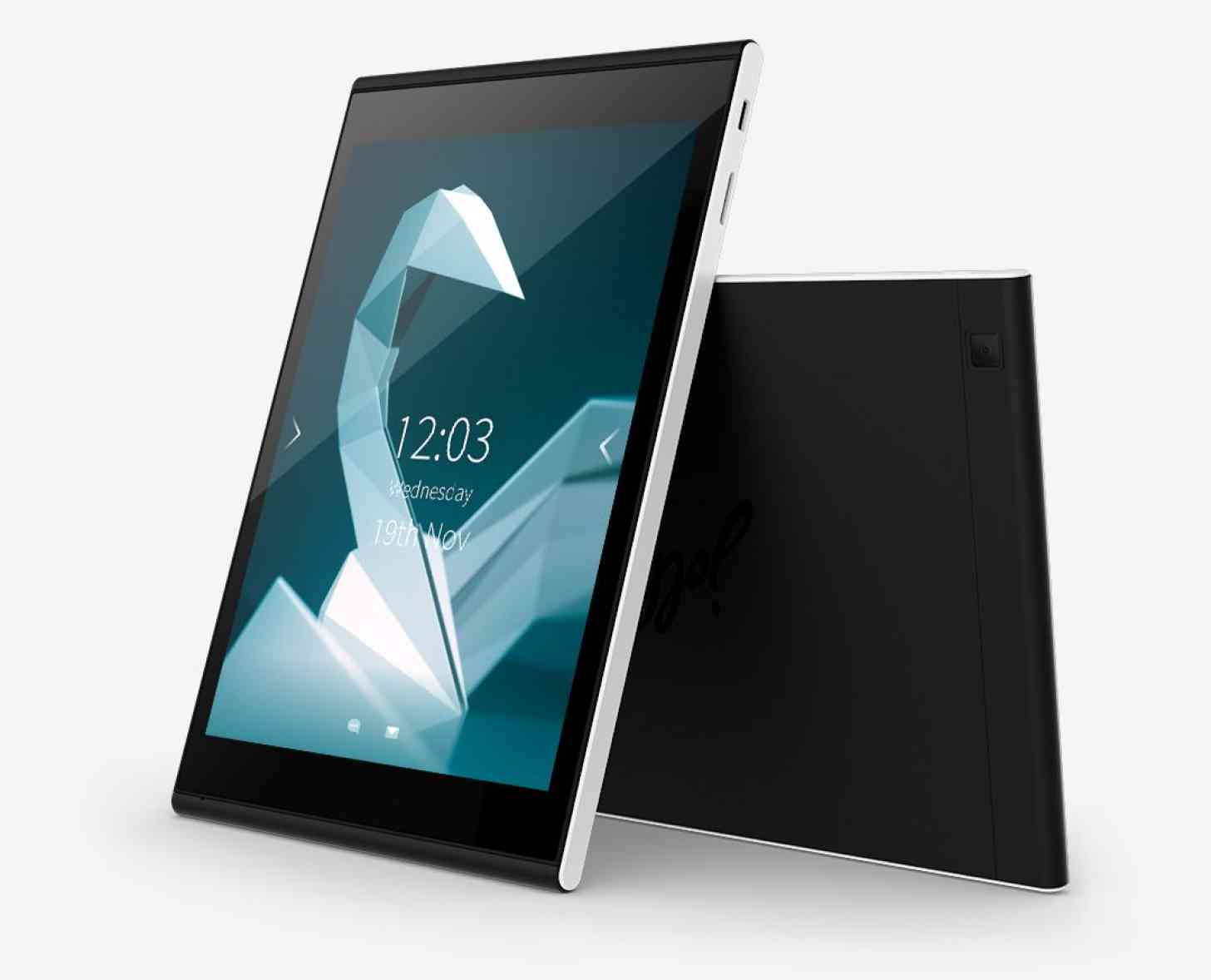 Jolla Tablet front and rear