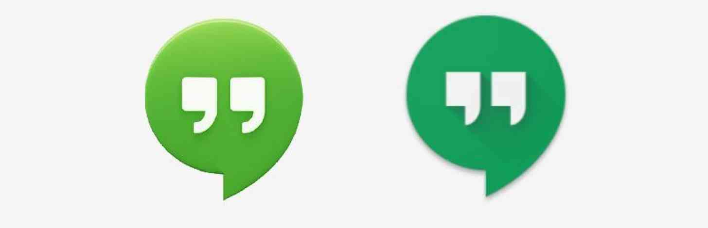Google Hangouts Android app icon Material design