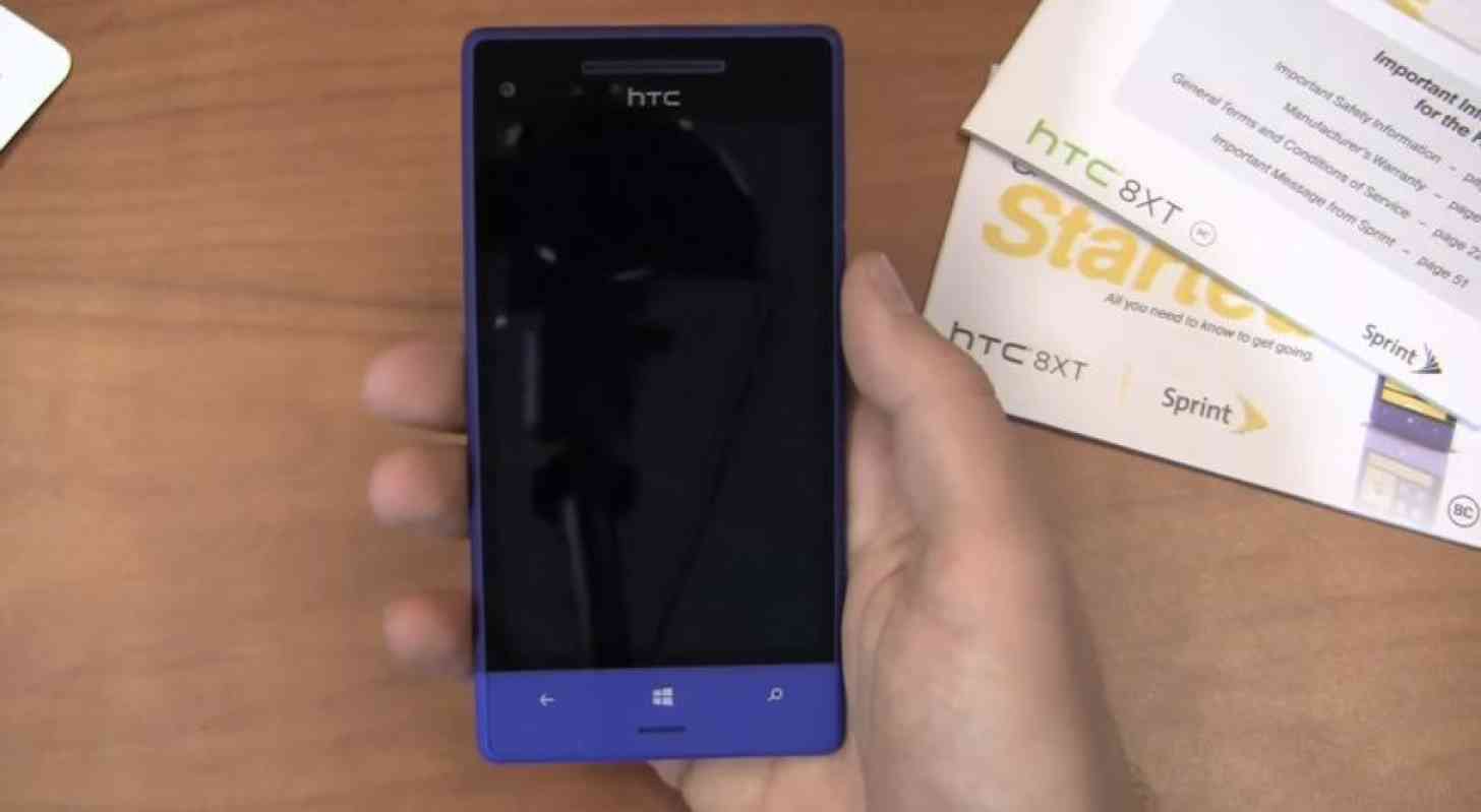 HTC 8XT Sprint hands on