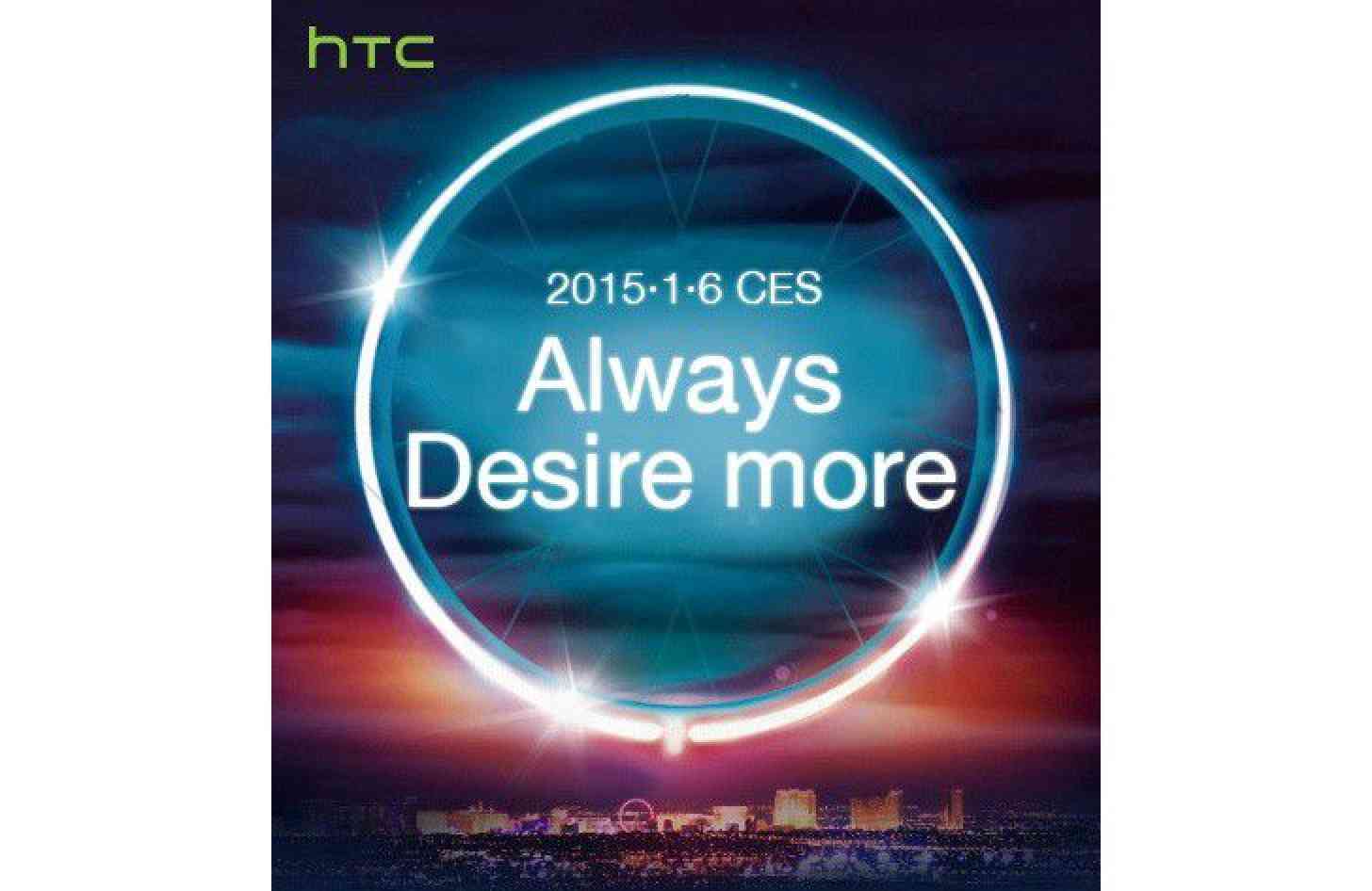 HTC Always Desire more CES 2015 teaser crop
