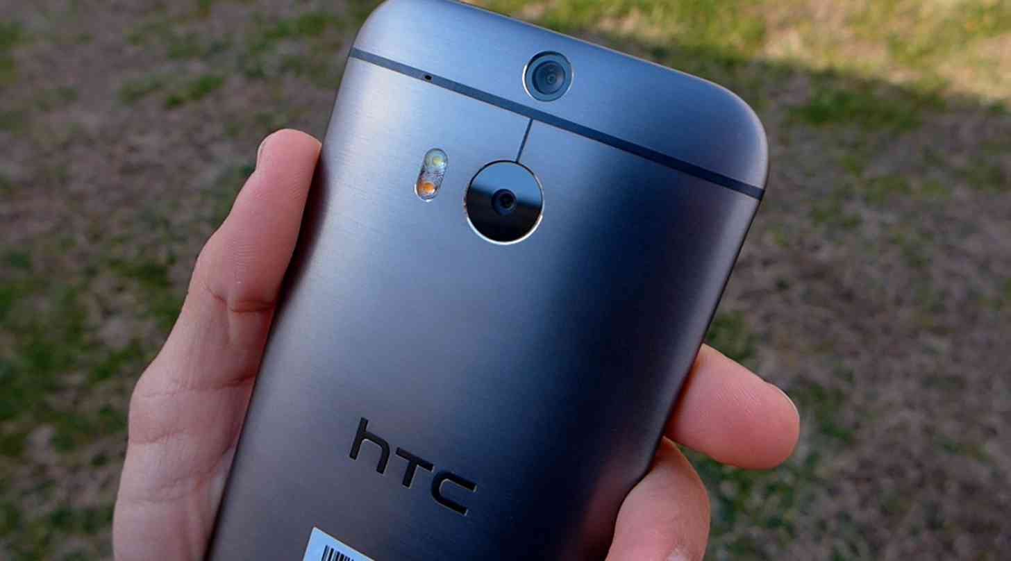 HTC One (M8) rear