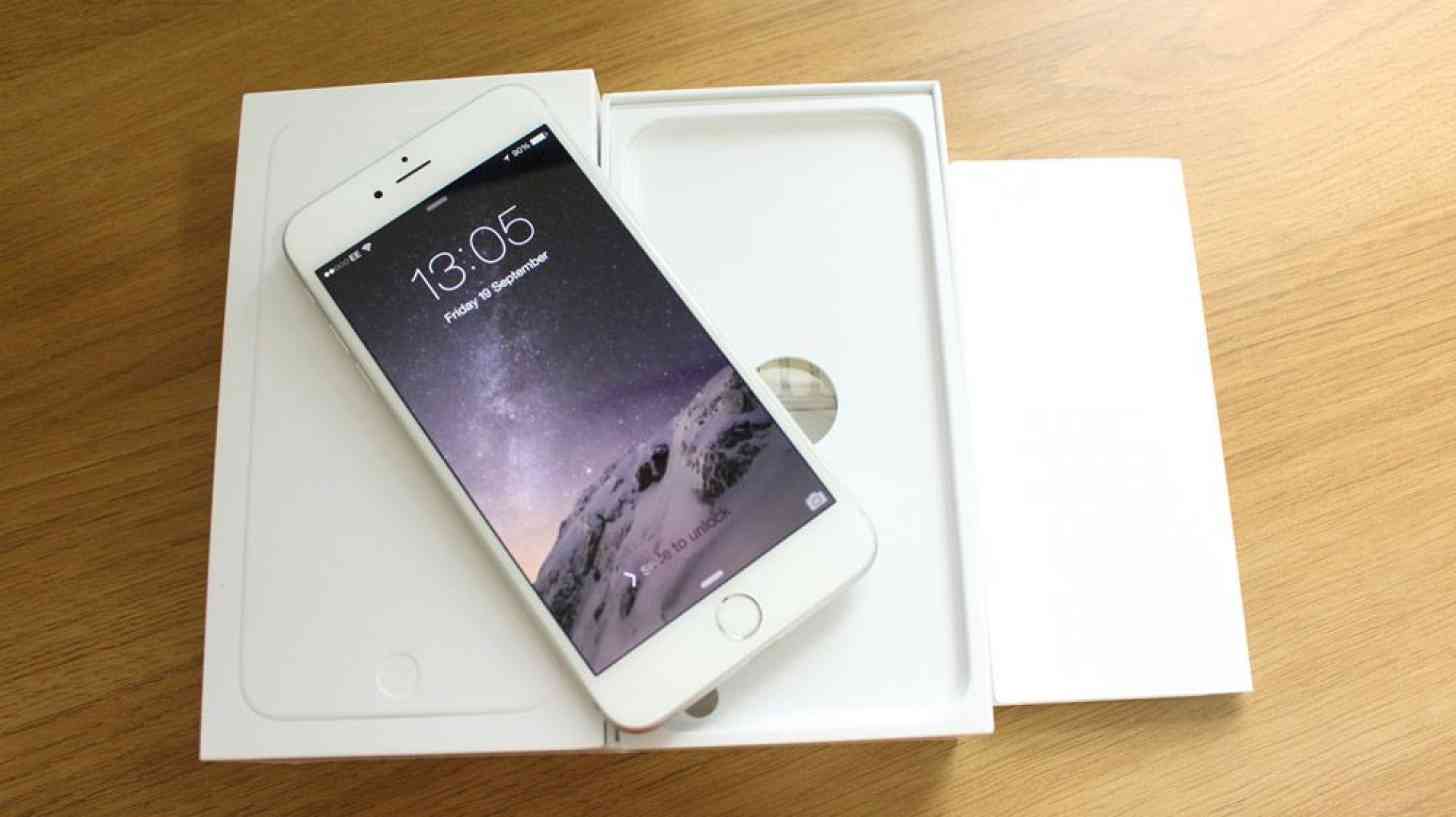 iPhone 6 Plus unboxing