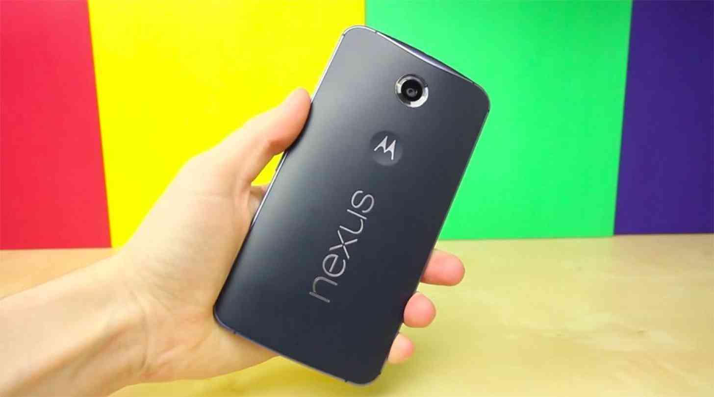 Nexus 6 Midnight Blue rear