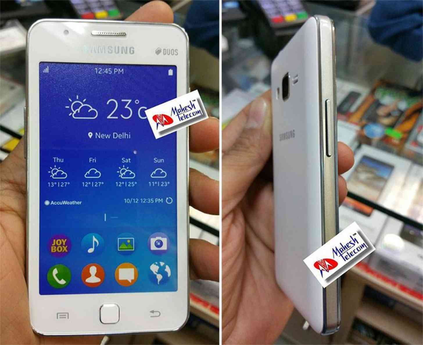 Samsung Z1 Tizen images leak