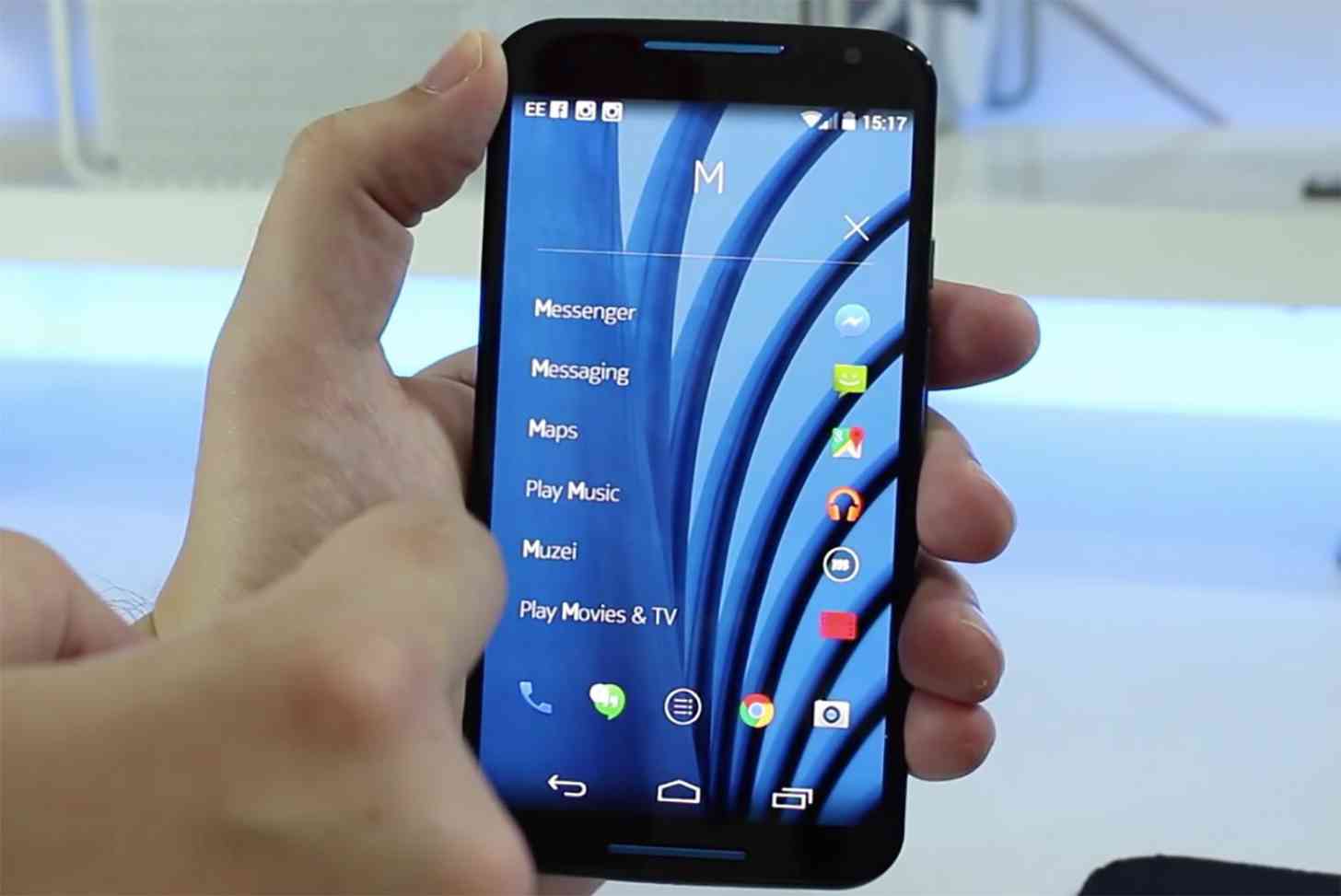 Nokia Z Launcher hands on Moto X